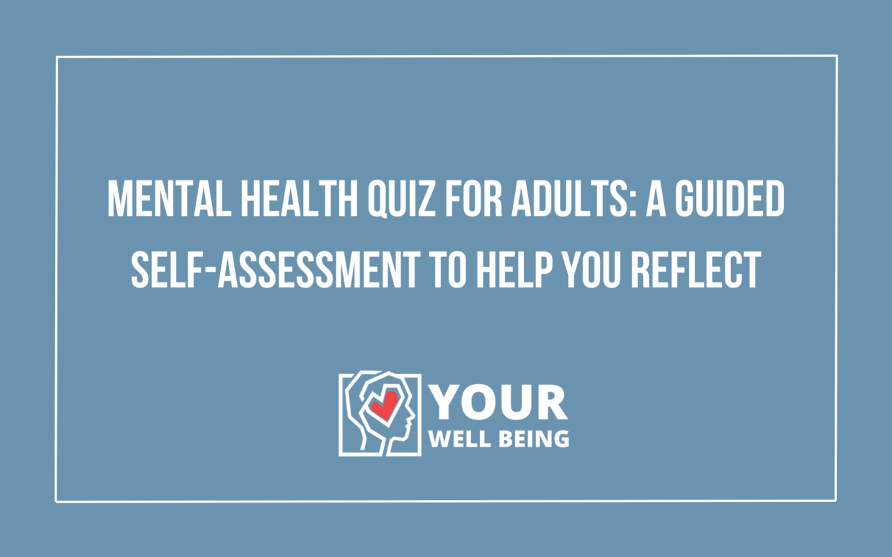 mental health quiz for adults
