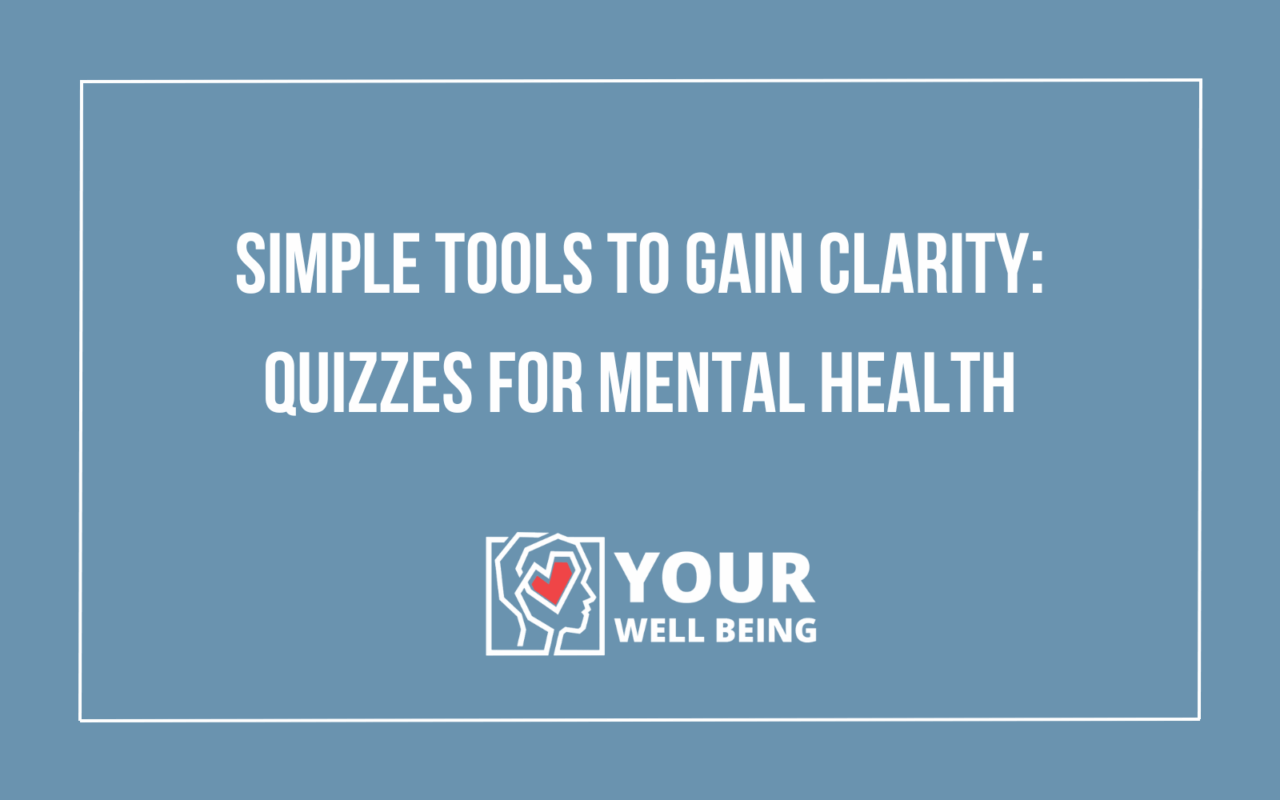 quizzes for mental health