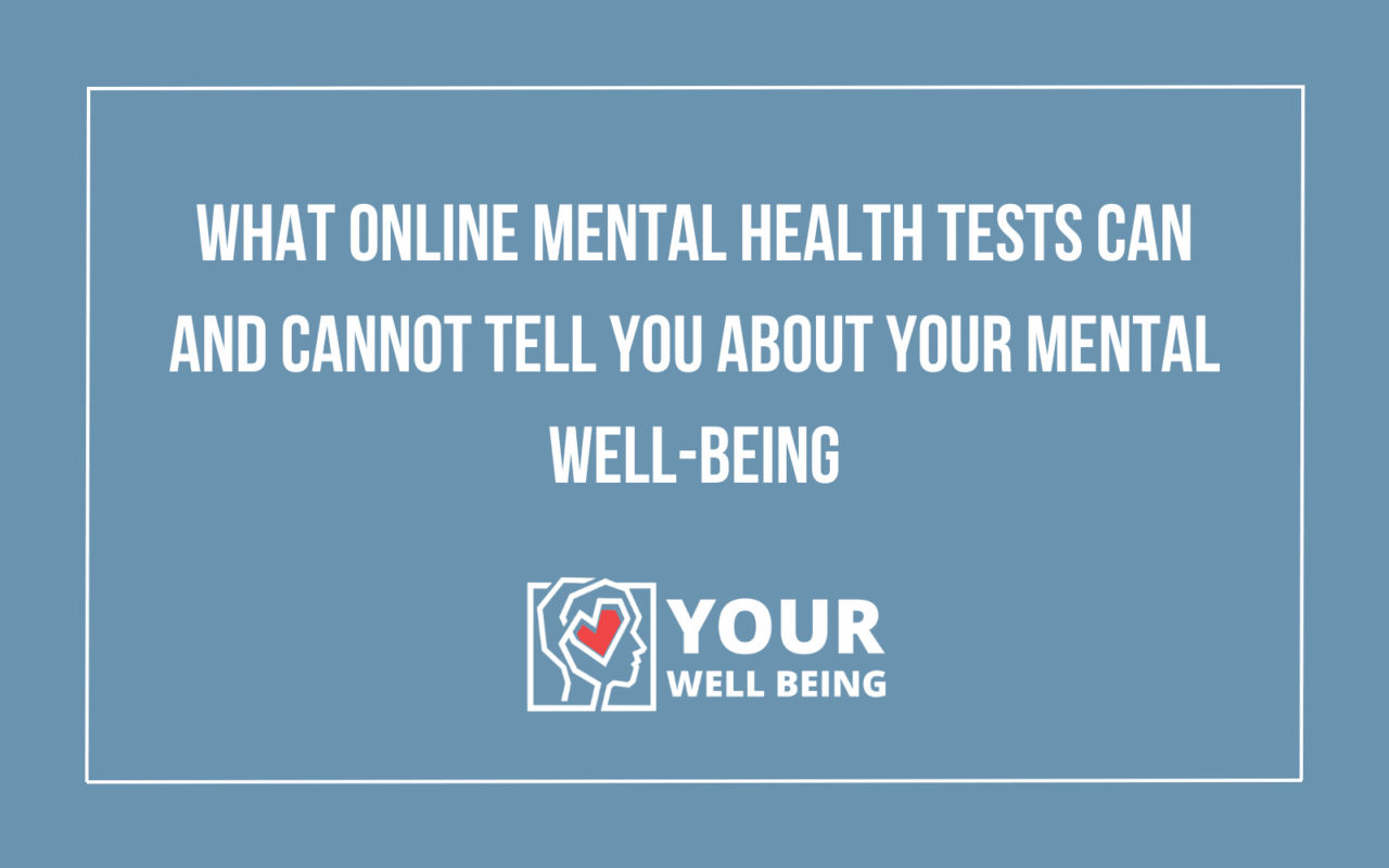 Online Mental Health Tests