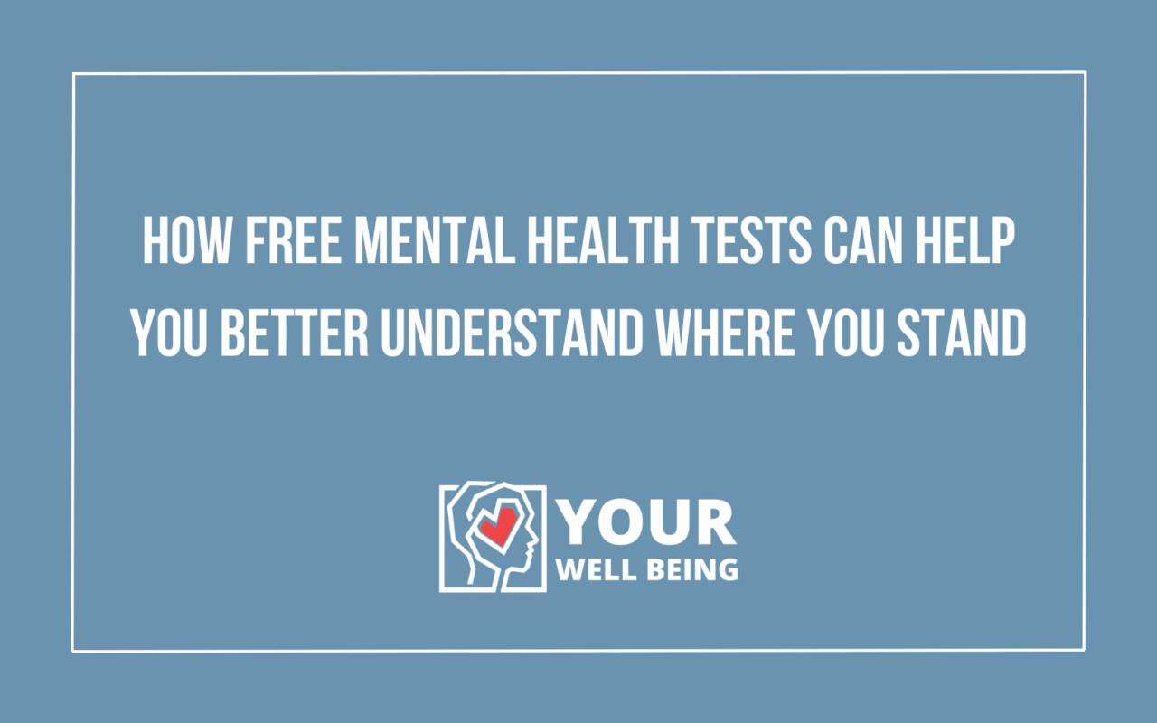 Free Mental Health Tests